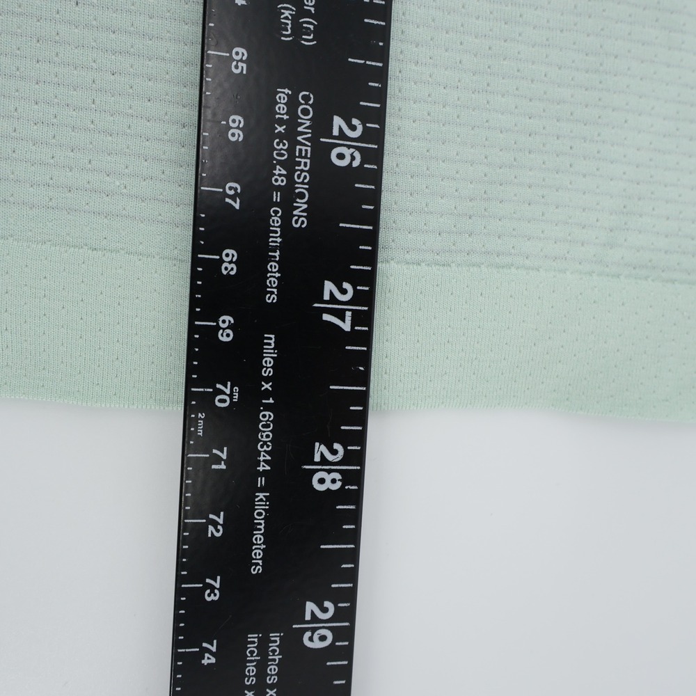 Lululemon Shirt Mens Large Green Short Sleeve Metal Vent Tech Workout Gym Logo - Picture 7 of 7